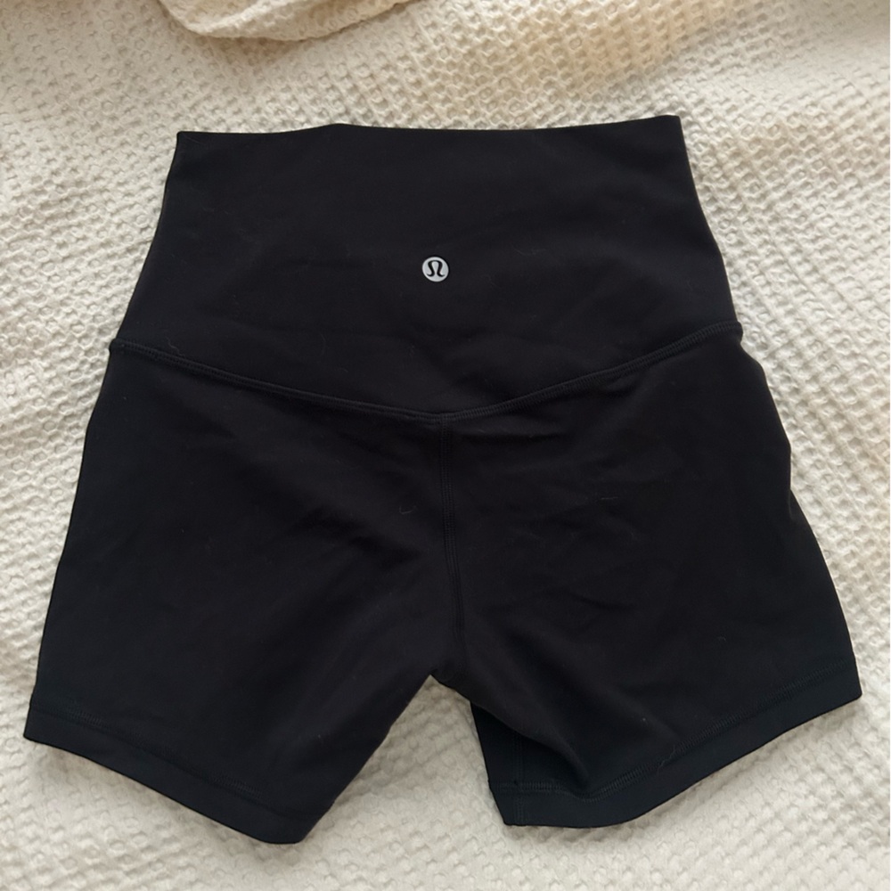 lululemon athletica Black High-Rise Athletic Shorts